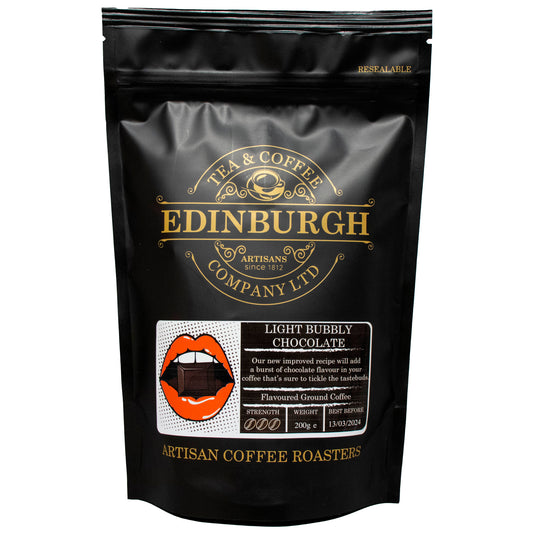 LIGHT BUBBLY CHOCOLATE FLAVOURED COFFEE