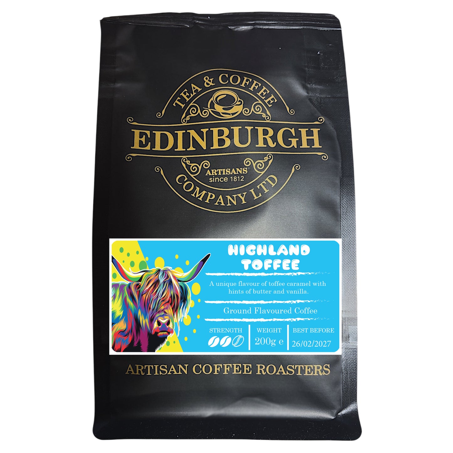 HIGHLAND TOFFEE FLAVOURED COFFEE
