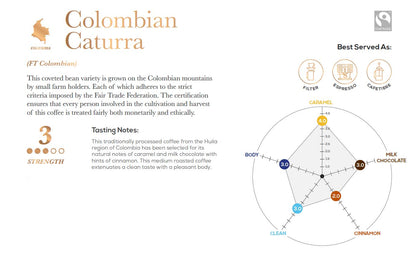 COLOMBIAN CATURRA aka. Fairtrade Colombia